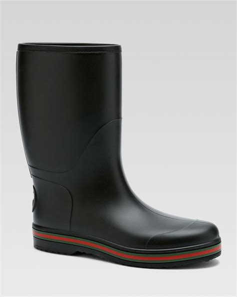 gucci rain boots for men on sale|Gucci men's chelsea boots.